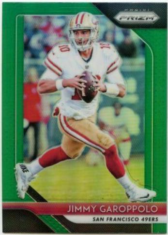 Jimmy Garoppolo [Green Prizm] #25