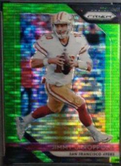 Jimmy Garoppolo [Neon Green Pulsar] #25