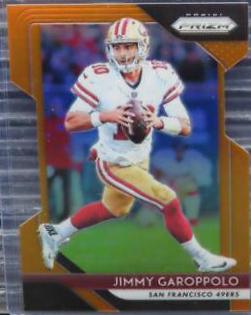 Jimmy Garoppolo [Orange Prizm] #25
