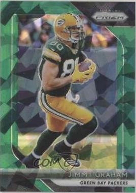 Jimmy Graham [Green Prizm Crystals] #128