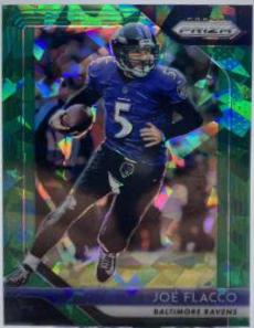 Joe Flacco [Green Prizm Crystals] #181