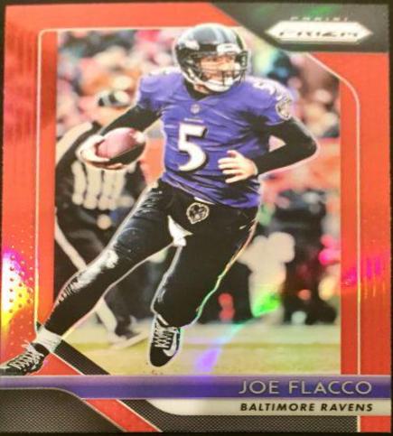 Joe Flacco [Red Prizm] #181