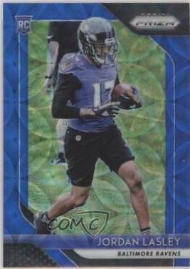 Jordan Lasley [Blue Scope Prizm] #281