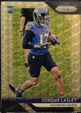 Jordan Lasley [Gold Prizm Vinyl] #281