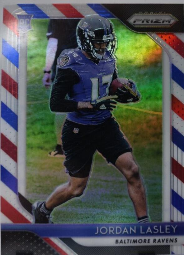 Jordan Lasley [Red White Blue] #281