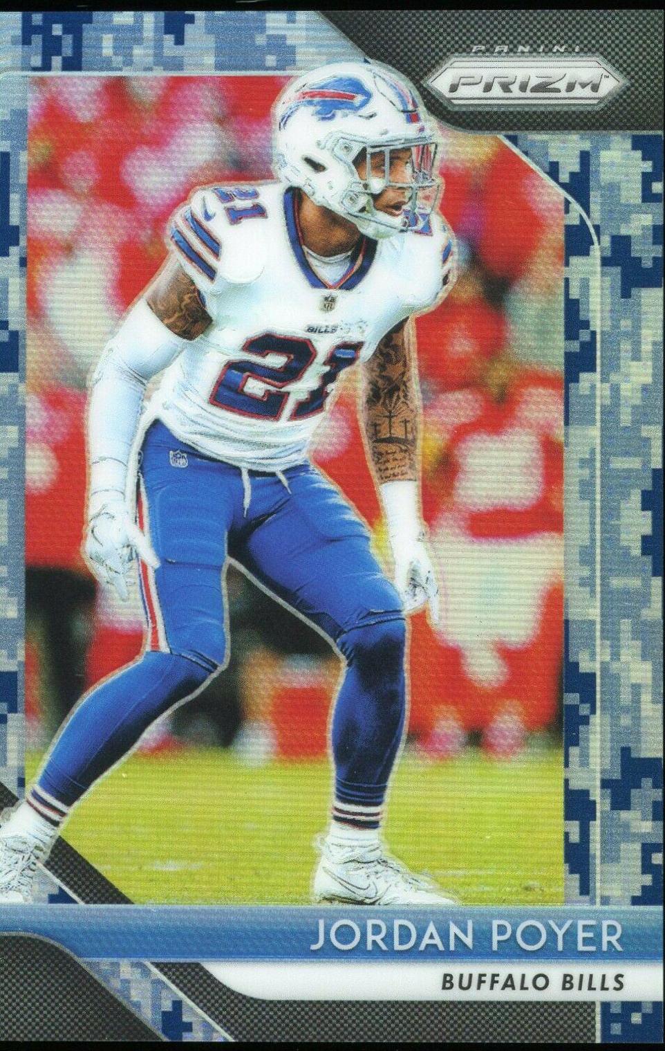 Jordan Poyer [Camo Prizm] #180