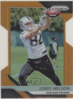 Jordy Nelson [Orange Prizm] #49