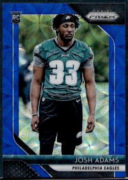 Josh Adams [Blue Scope Prizm] #296