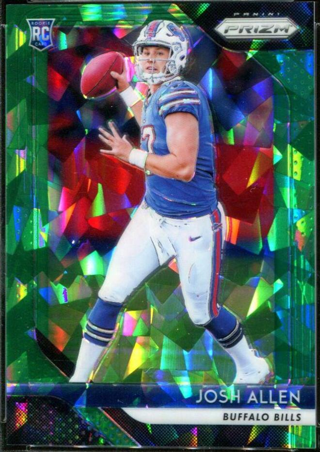 Josh Allen [Green Prizm Crystals] #205