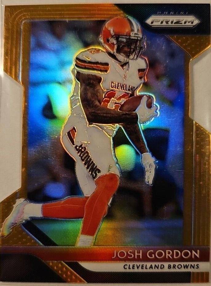 Josh Gordon [Gold Prizm] #156