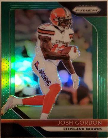 Josh Gordon [Green Prizm] #156