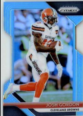 Josh Gordon [Light Blue Prizm] #156