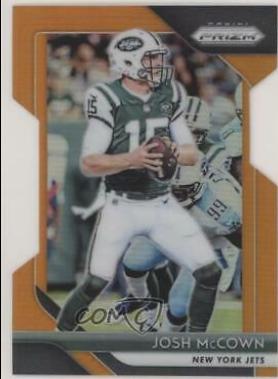 Josh McCown [Orange Prizm] #52