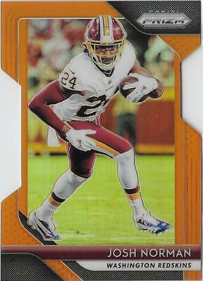 Josh Norman [Orange Prizm] #4