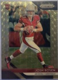 Josh Rosen [Gold Prizm Vinyl] #206