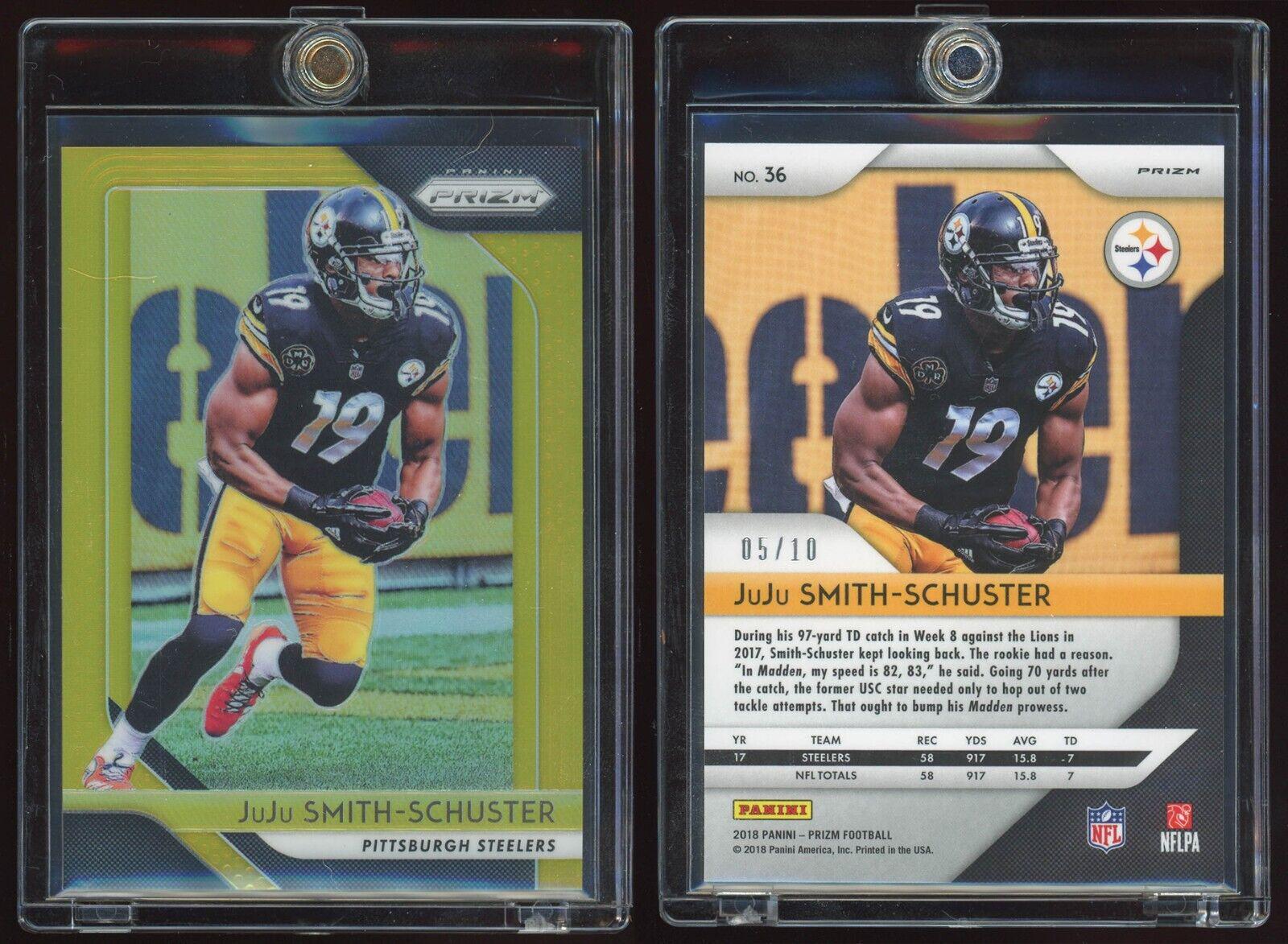 JuJu Smith-Schuster [Gold Prizm] #36