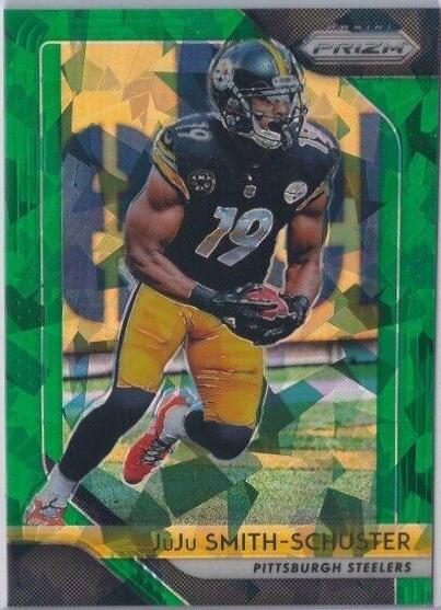JuJu Smith-Schuster [Green Prizm Crystals] #36