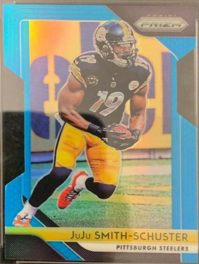 JuJu Smith-Schuster [Light Blue Prizm] #36