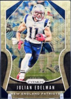 Julian Edelman [Gold Prizm Vinyl] #74