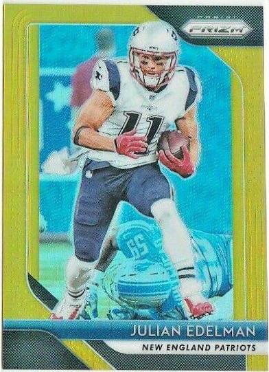 Julian Edelman [Gold Prizm] #74