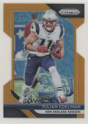 Julian Edelman [Orange Prizm] #74