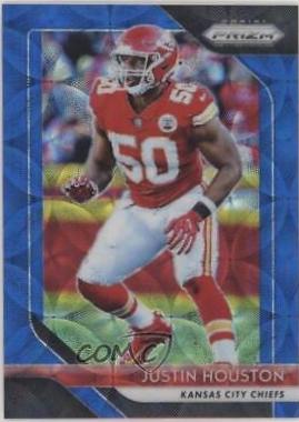 Justin Houston [Blue Scope Prizm] #107