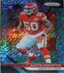 Justin Houston [Blue Shimmer] #107