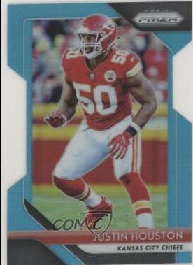 Justin Houston [Light Blue Prizm] #107