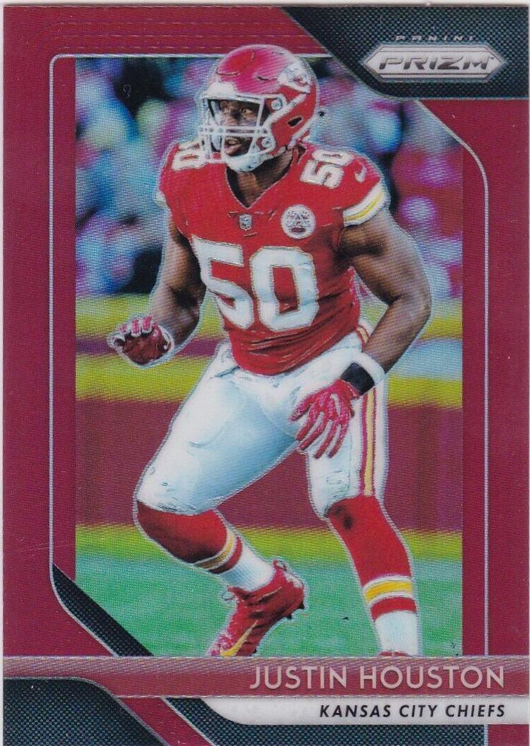 Justin Houston [Red Prizm] #107