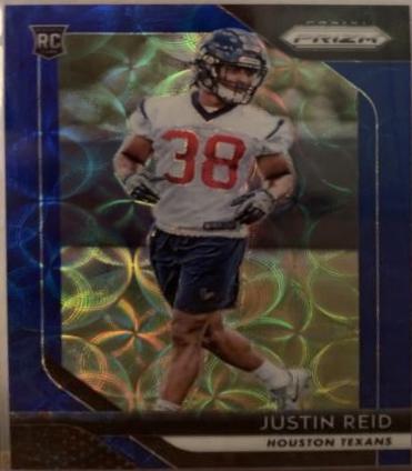 Justin Reid [Blue Scope Prizm] #263