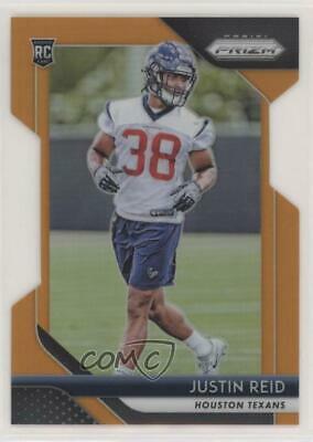 Justin Reid [Orange Prizm] #263