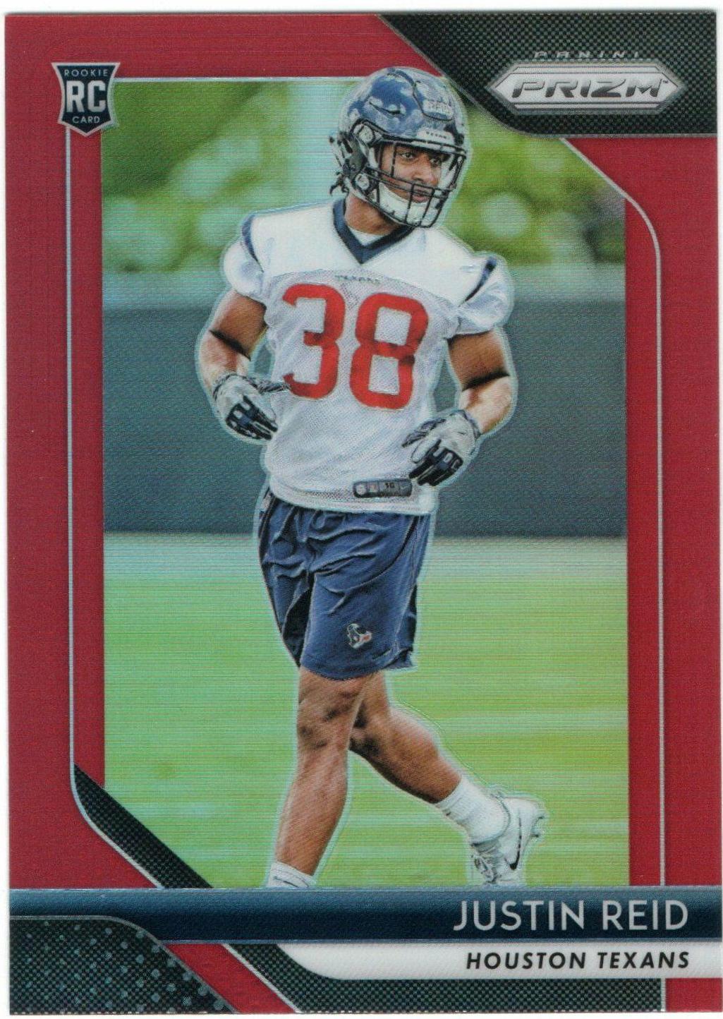 Justin Reid [Red Prizm] #263