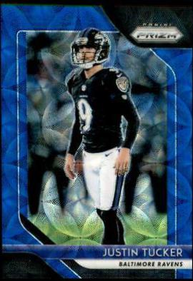 Justin Tucker [Blue Scope Prizm] #182