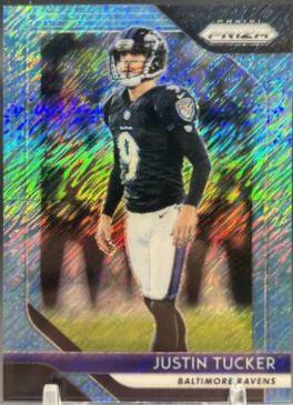 Justin Tucker [Blue Shimmer] #182