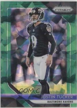 Justin Tucker [Green Prizm Crystals] #182