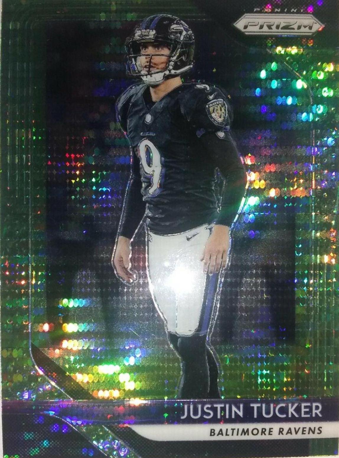 Justin Tucker [Green Prizm] #182