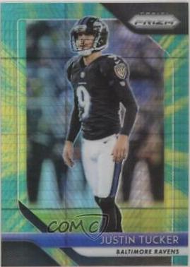 Justin Tucker [Hyper Prizm] #182