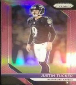 Justin Tucker [Pink Prizm] #182