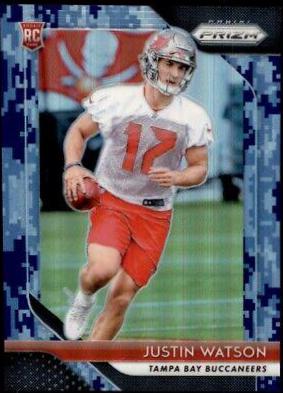 Justin Watson [Camo Prizm] #273