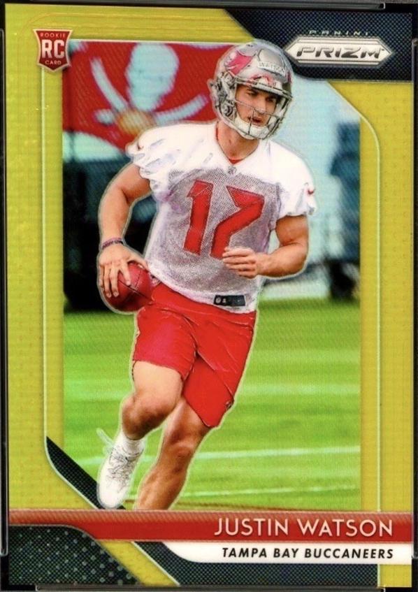 Justin Watson [Gold Prizm] #273