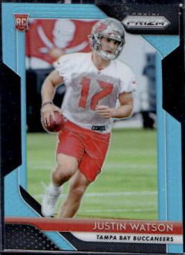Justin Watson [Light Blue Prizm] #273