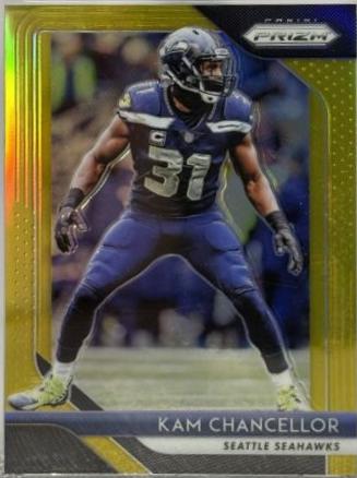 Kam Chancellor [Gold Prizm] #22