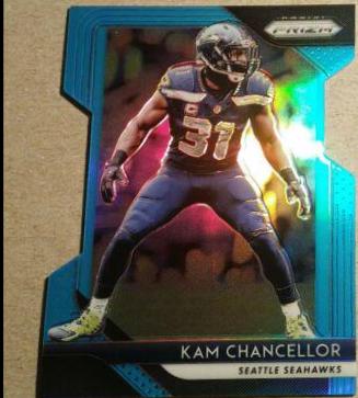 Kam Chancellor [Light Blue Prizm] #22