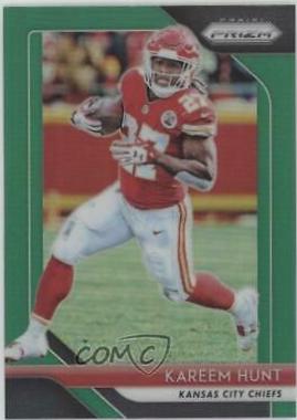 Kareem Hunt [Green Prizm] #104