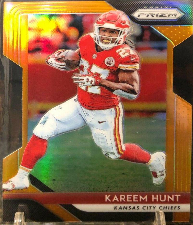 Kareem Hunt [Orange Prizm] #104