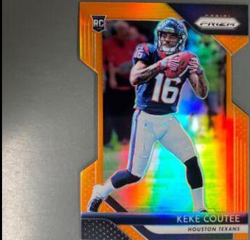 Keke Coutee [Orange Prizm] #228