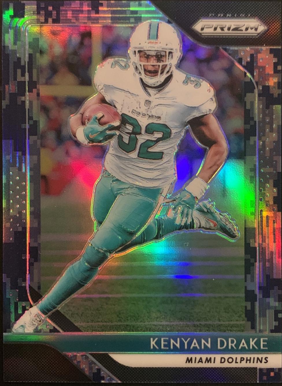 Kenyan Drake [Camo Prizm] #84
