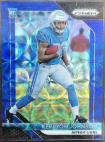 Kerryon Johnson [Blue Scope Prizm] #217