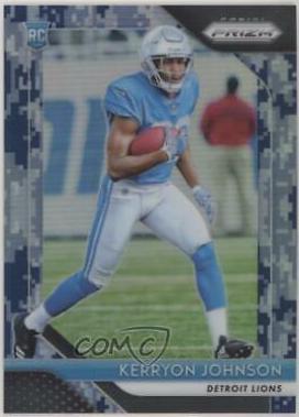Kerryon Johnson [Camo Prizm] #217