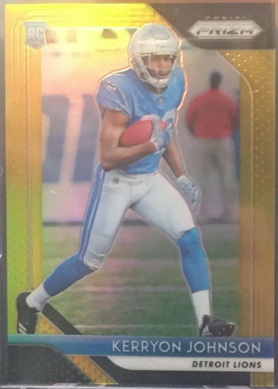 Kerryon Johnson [Gold Prizm] #217